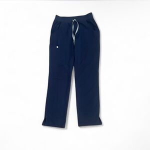 Figs Navy Blue Straight leg Kade Scrub Pants